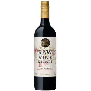 Raw Vine Estate Organic Preservative Free Cabernet Sauvignon 2021 Wine